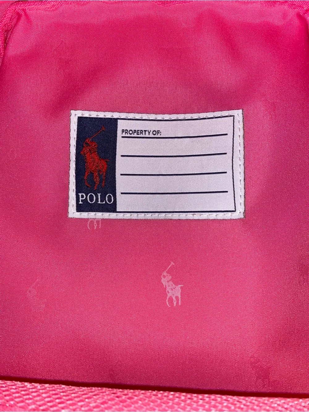 Polo Ralph Lauren bright pink